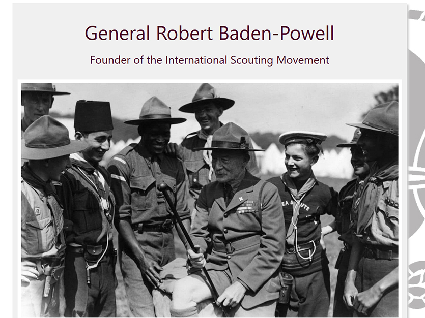 Tribute Page - Lord General Robert Baden-Powell
